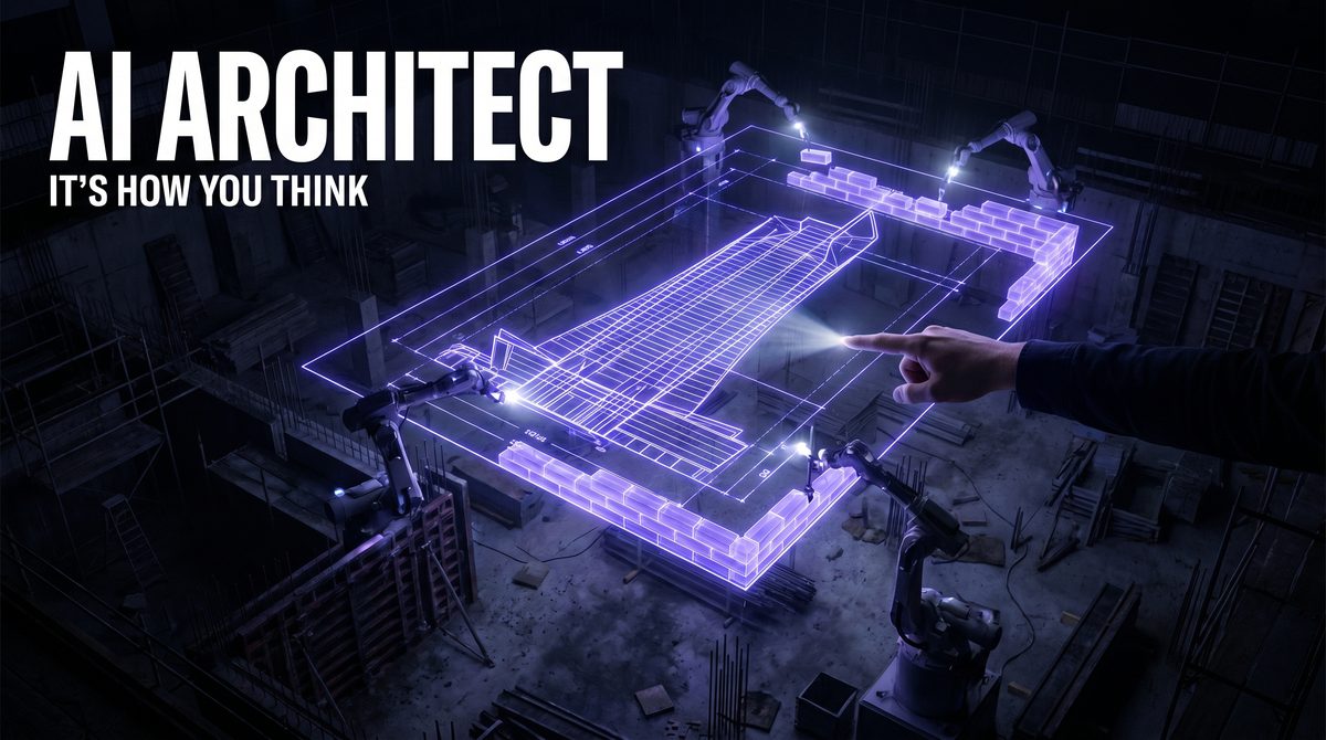 AI Architect — זה לא לדעת לקוד, זה איך את חושבת